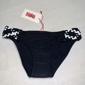 Solid & Striped Braided Elle Bikini Bottom Sz XS